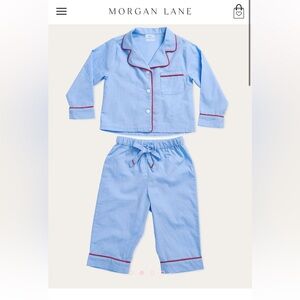 NWT Morgan Lane Asher Pj Set In Cornflower